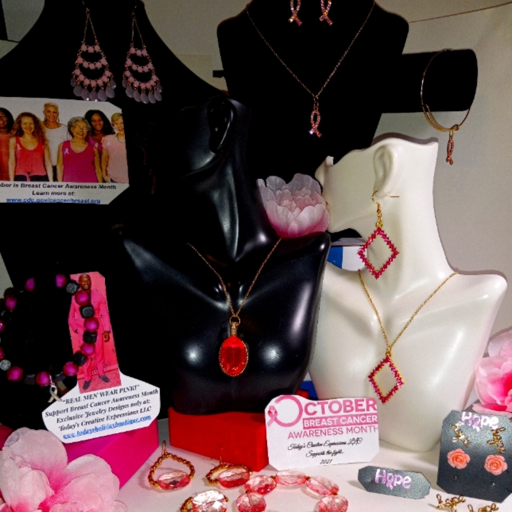 The Breast Cancer Awareness Jewelry Collection!